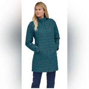 Patagonia purple Quilted Long Puffer Coat